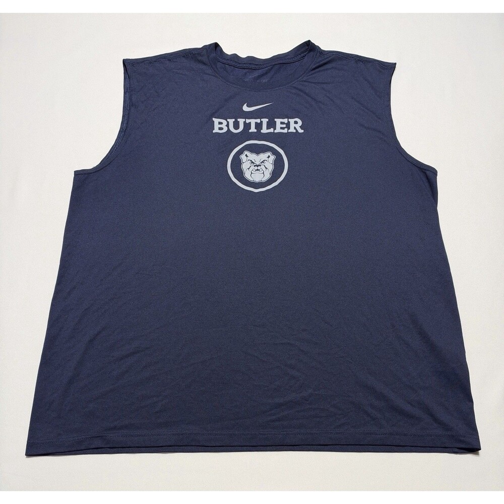 Butler Bulldogs Nike Tee Dri-Fit Tank Top Shirt Men’s Size XL NCAA University